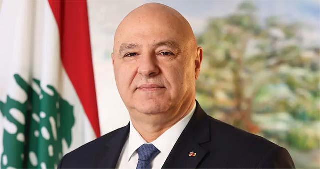 رئيس الجمهورية: الانسحاب الإسرائيلي الكامل سيبقى مطلباً وطنياً ثابتاً لا تنازل عنه وخيار التفاوض  لن يكون تنازلا ولا استسلاماً