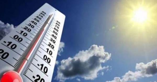 الحرارة اعلى من معدلاتها بـ 6 درجات حتى يوم الجمعة