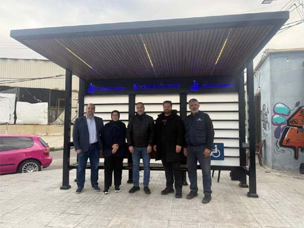 بلدية صيدا وشركة "جبيلي إخوان" يفتتحان محطة إنتظار نموذجية للحافلات Bus Stop على الطريق البحرية لمدينة صيدا