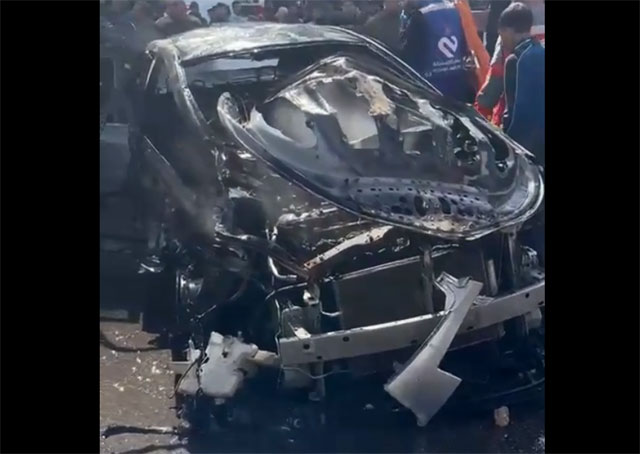 شهيدان في استهداف سيارة في صيدا