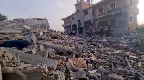 العدوان على بلدتي كفرتبنيت وعين قانا : تدمير ممنهج وأضرار فادحة في محيط المبنيين المستهدفين