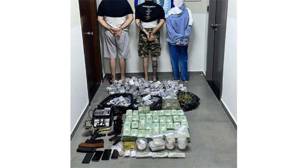 توقيف أفراد عصابة ترويج مخدّرات وتجارة أسلحة