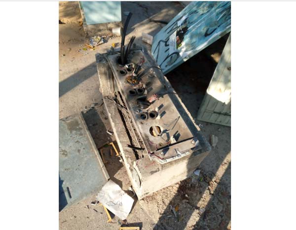 سرقة كابلات "أوجيرو" وأخرى تغذي الاشارات المرورية عند "الدوار العربي" ليلاً في صيدا