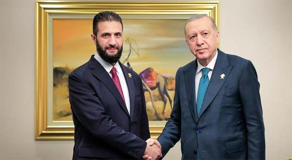 اردوغان اكد للشرع أن مشاركته في الجمعية العامة للأمم المتحدة تكتسب "أهمية تاريخية"