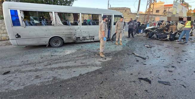 نجاة طلاب جامعيين من مجزرة بعد استهداف سيارة في الطيري واستشهاد سائقها