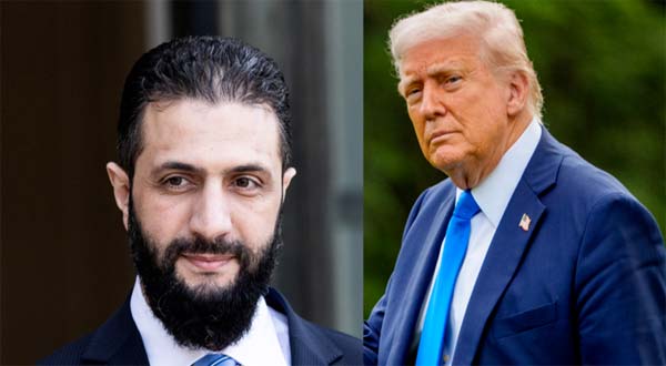 ترامب متحدثا عن الشرع: عظيم وجذاب ومقاتل