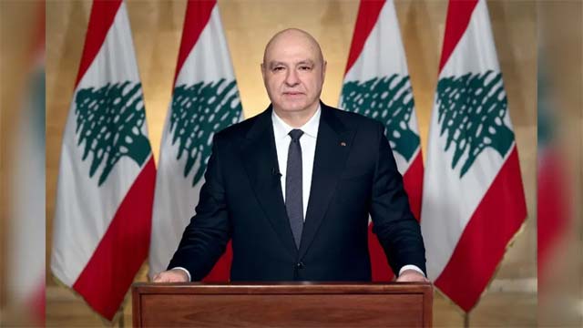 رئيس الجمهورية في كلمة الى اللبنانيين: لن يكون هناك أي اتفاق يمس حقوقنا أو ينتقص من كرامة شعبنا أو يفرط بذرة من ترابنا