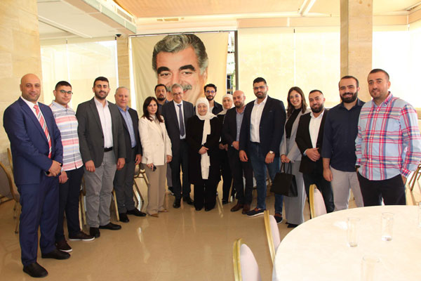 بهية الحريري كرمت البرفسور غسان أبو علفا لمناسبة منحه الدكتوراه الفخرية بعلم الأمراض السرطانية