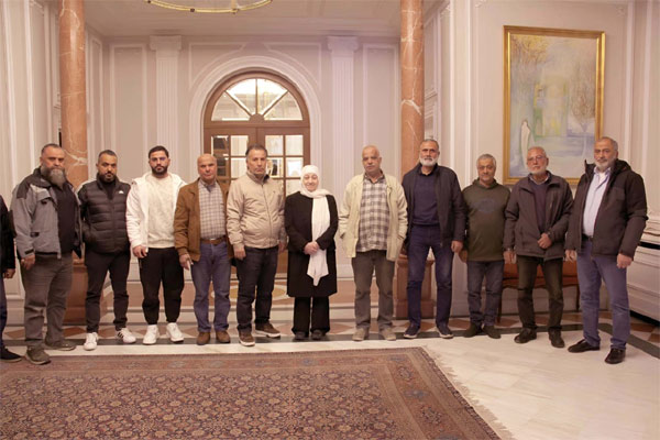 بهية الحريري تتابع ملف أضرار العدوان على المدينة الصناعية في سينيق 