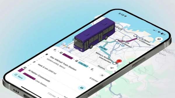 وزارة الأشغال: للمرة الأولى في لبنان أصبحت خدمة Google Transit متاحة عبر خرائط Google