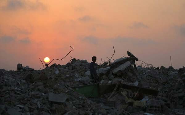 الولايات المتحدة تخطط لبناء قاعدة عسكرية ضخمة قرب غزة لقوات دولية