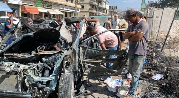 استشهاد حسن عطوي وزوجته زينب رسلان في غارة زبدين بعد فقدان ولديهما بداية "حرب الاسناد"