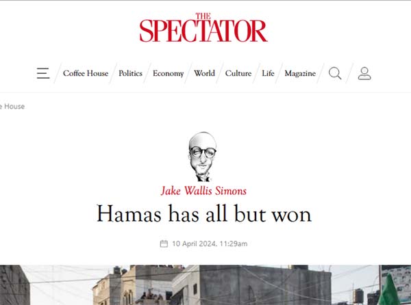 كاتب إسرائيلي من اليمين المتطرف: لقد فازت حماس بكل شيء