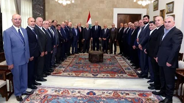 عون: واجبي انطلاقا من موقعي ومسؤوليتي ان أقوم بالمستحيل وبما هو اقل كلفة لايقاف الحرب على لبنان