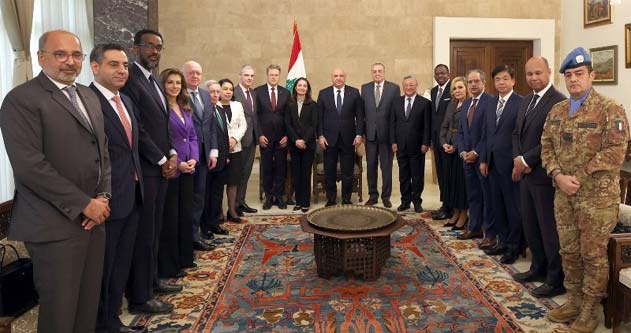 الرئيس عون أمام وفد مجلس الامن الدولي: لبنان اعتمد خيار المفاوضات مع إسرائيل وكلّف سفيرًا سابقًا ترؤس وفده  