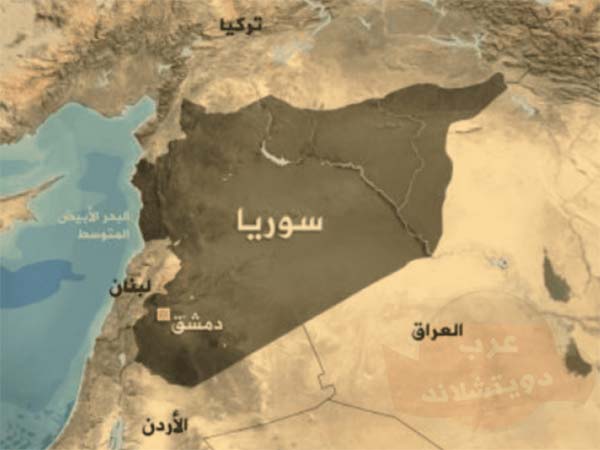 سوريا تنشر خريطة رسمية جديدة بلا الجولان