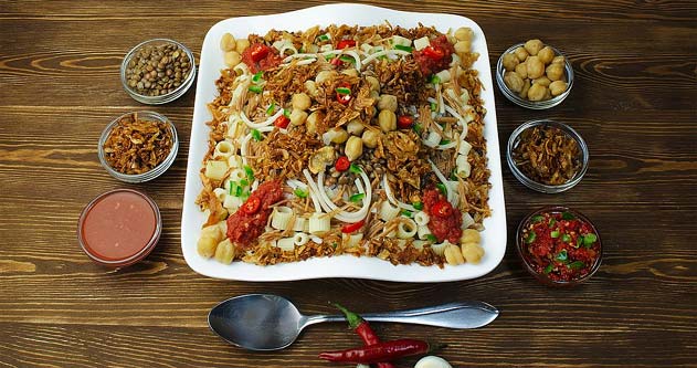 اليونسكو ادرجت طبق الكشري المصري على قائمة التراث الثقافي غير المادي