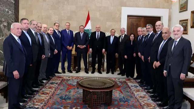 الرئيس عون: الملف اللبناني بات اليوم على طاولة الرئيس الأميركي وهذه فرصة علينا الاستفادة منها للعبور ببلدنا الى شاطئ الأمان والسلام