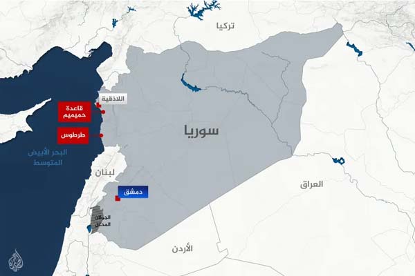 هجوم مسلح على قاعدة روسية في سوريا ومقتل جنديين
