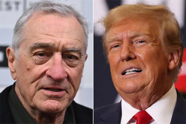 ترمب يهاجم أسطورة السينما روبرت دي نيرو: "مريض ومختل.. ذكاؤه منخفض للغاية ويبكي كالأطفال"
