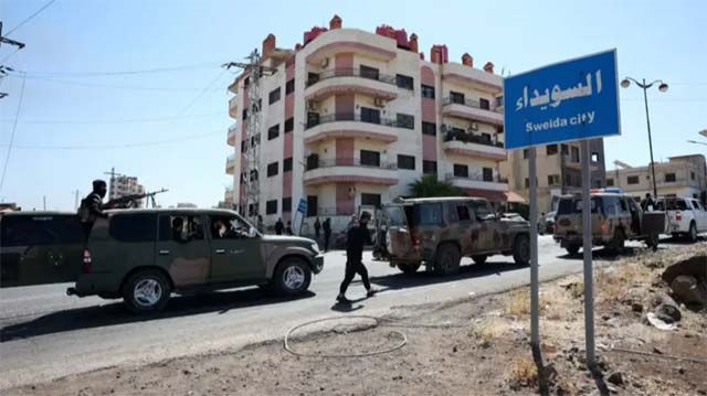 تجدد الاشتباكات غرب محافظة السويداء السورية