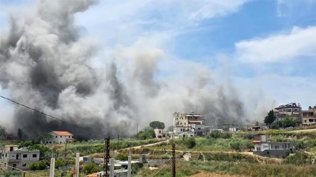 شهداء وجرحى ودمار في النبطية والحصيلة النهائية لمجزرة دير الزهراني 8 شهداء و16 جريحا