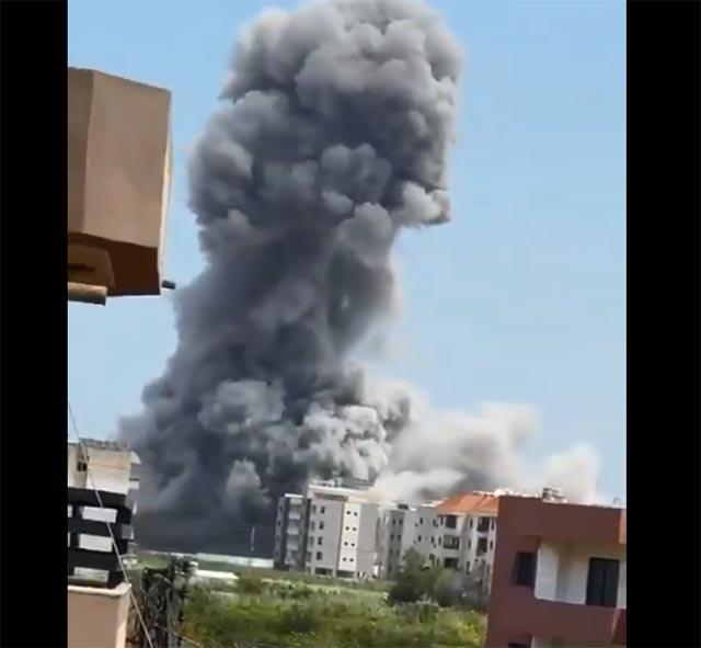 عمليات طوارىء الصحة: 13 جريحا من العاملين في مستشفى حيرام في صور