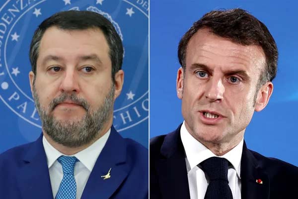 وزير إيطالي من اليمين المتطرف يصف ماكرون بأنه خطر على أوروبا