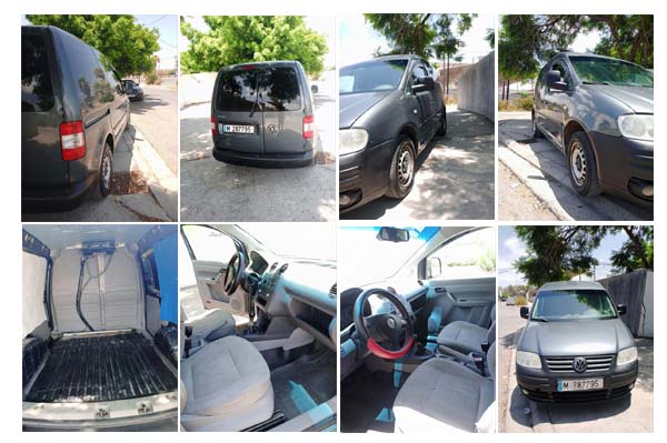 للبيع Repit caddy 2009 full