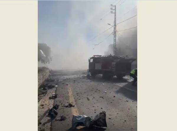 الجيش: اصابة 5 عسكريين في منطقة قعقعية الجسر نتيجة غارة إسرائيلية معادية