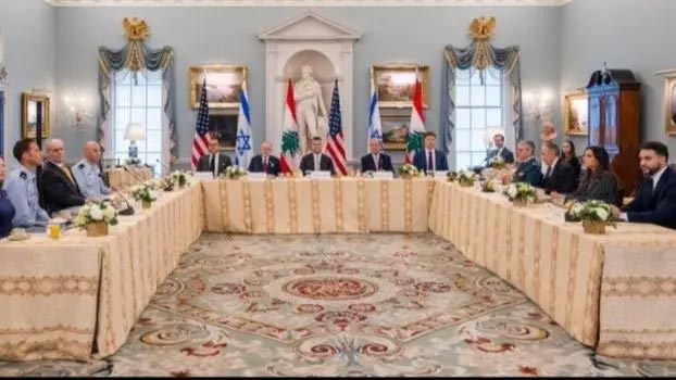 بيان الوفد اللبناني إلى المفاوضات في واشنطن : تمديد وقف إطلاق النار 45 يوماً لاتاحة إطلاق مسار أمني برعاية وتسهيل من الولايات المتحدة اعتباراً من 29 أيار