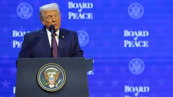 ترامب يعلن تدشين مجلس السلام في غزة