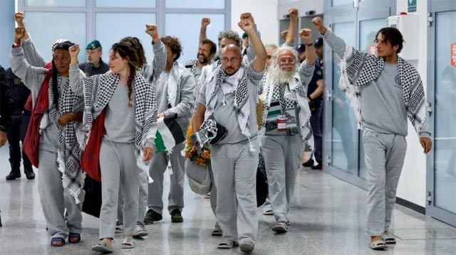 اتهامات لإسرائيل بالتعذيب والاعتداء الجنسي بحق نشطاء أسطول الصمود