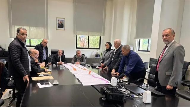 بلدية صيدا ومجلس الانماء والاعمار بحثا في تعديل تخطيط أوتوستراد الجنوب