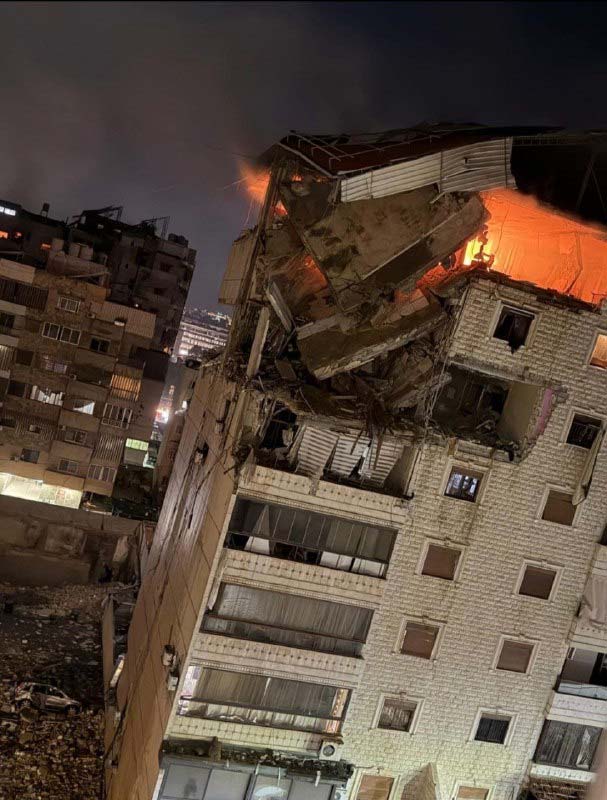 حزب الله يستهدف موقع مشمار الكرمل.. وإسرائيل ترد بالضاحية والجنوب.. وتهدد بلدات في الجنوب والبقاع 