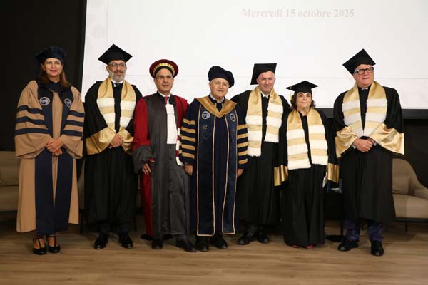 جامعة القدّيس يوسف تمنح شهادات دكتوراه فخرية لأربع أطبّاء استثنائيّين