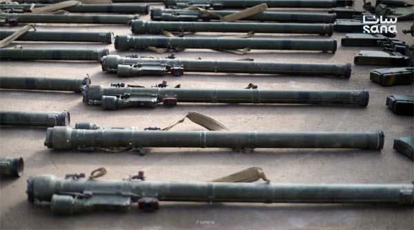 الداخلية السورية: ضبط صواريخ مضادة للطيران بمدينة البوكمال في دير الزور معدة للتهريب
