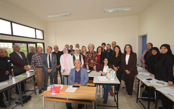 وزيرة التربية ريما كرامي تفقدت دورة إعداد المديرين في دار المعلمين في صيدا وكلية التربية بالجامعة اللبنانية