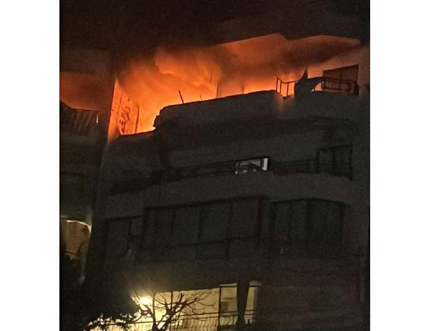 استهداف شقة في الشرحبيل ـ صيدا