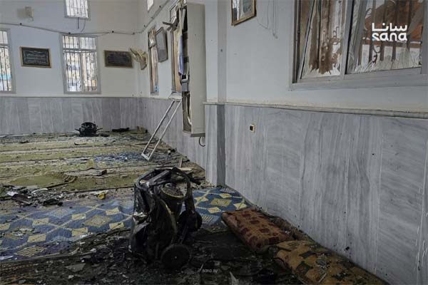 مجموعة "سرايا أنصار السنة" تتبنى تفجير المسجد في حمص