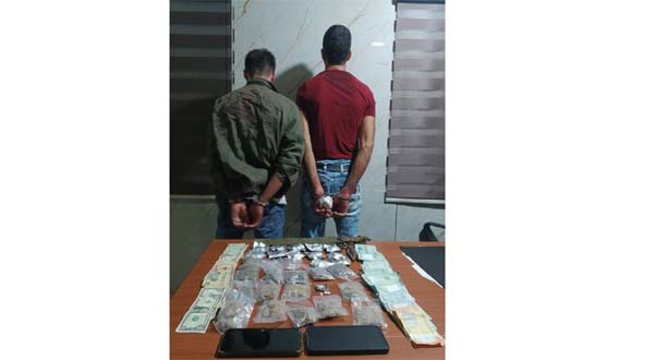 ضبط مروجي مخدرات في صيدا