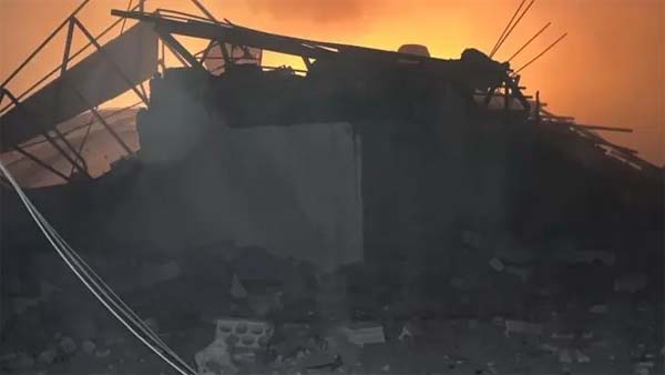 عدوان جوي واسع على قرى في قضاء النبطية فجرا